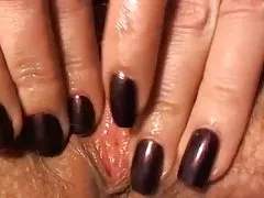 Closeup مالش و toying از ریم الود مودار